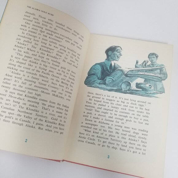 The Alaska Gold Rush (Landmark Books, book 92) 1960 HC First Edition First Print - Picture 6 of 14